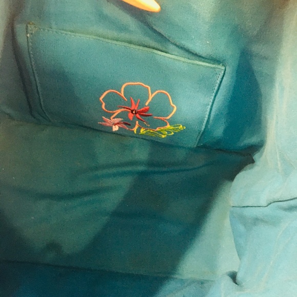 Double-Sided Beautiful Bag - Multi-Color/Teal - Picture 9 of 10